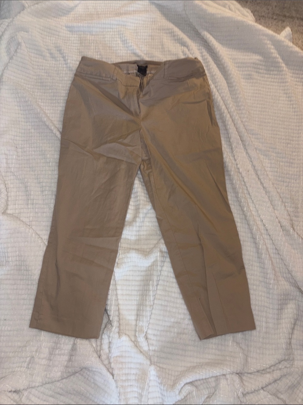 Classic Woman’s Khaki Straight-Leg Pants